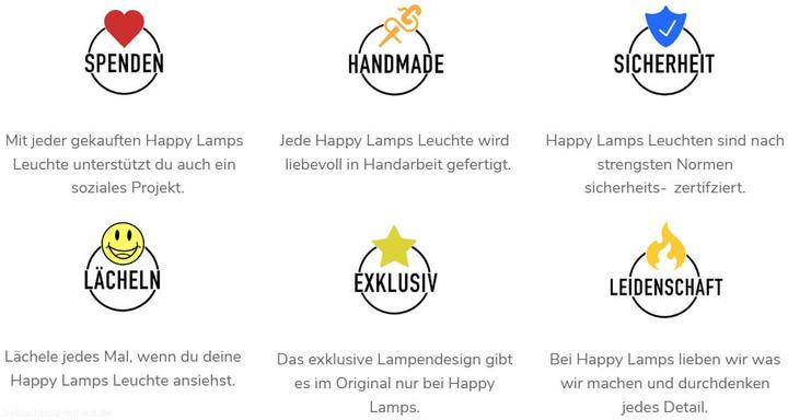 Immagine prodotto Happy Lamps Baby Luna il gatto bambino, lampada da tavolo a LED, fatta a mano (450 lm)