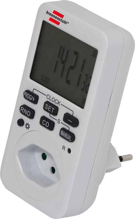 Brennenstuhl Comfort-Line Digitale Wochenzeitschaltuhr (Typ 13)