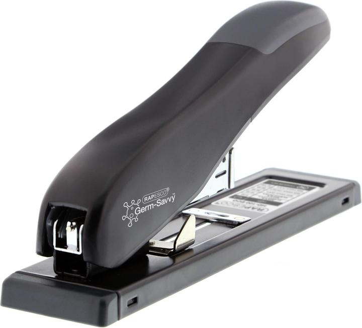 Actual product image Rapesco Stapler Germ Savvy 50 pages, Black (50 Sheets)