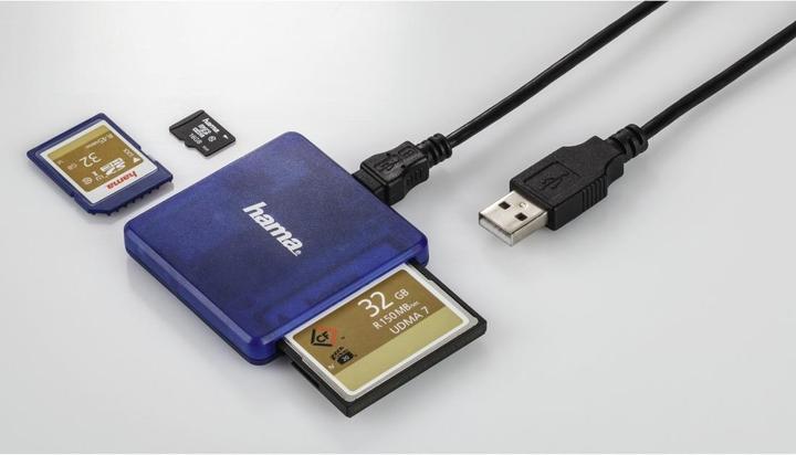 Image du produit Hama Lecteur multi-cartes USB 2.0 (USB 2.0)