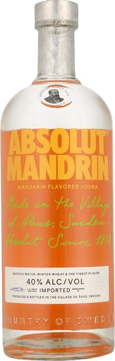 Actual product image Absolut Mandrin (1 x 100 cl)