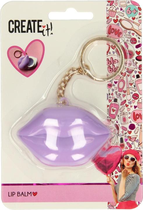 Image du produit Porte-clés Create It! baume à lèvres en forme de coeur