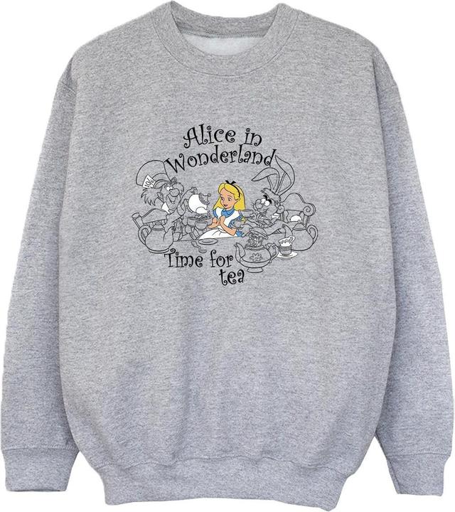 Image du produit Disney - Sweat ALICE IN WONDERLAND TIME FOR TEA - Garçon (140, 146)