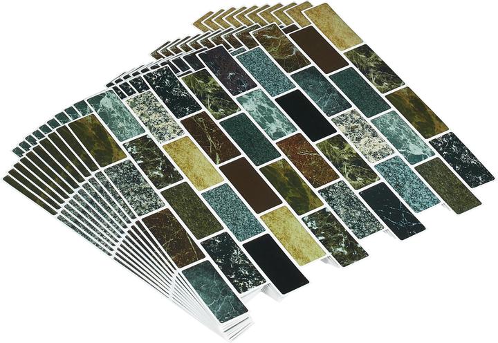 Image du produit Relaxdays Stickers-carrelage (31 x 0.1 x 31 cm)