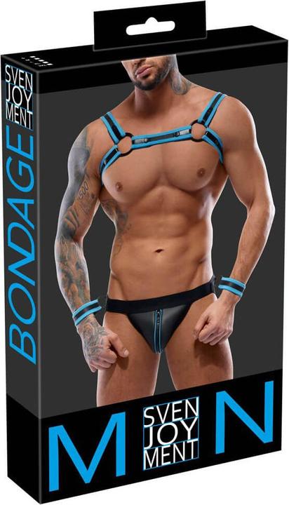 Actual product image Svenjoyment Men's Jock set black/blue XL (XL)