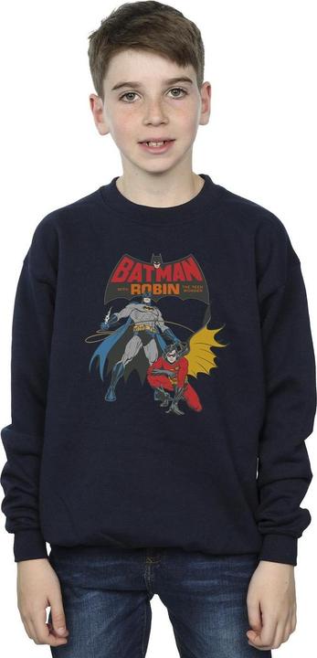 Actual product image Boys Batman And Robin Sweatshirt (152, 158)
