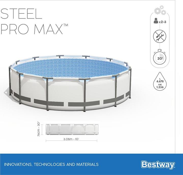 Produktbild Bestway Steel Pro Max (ø 305 x 75 cm)