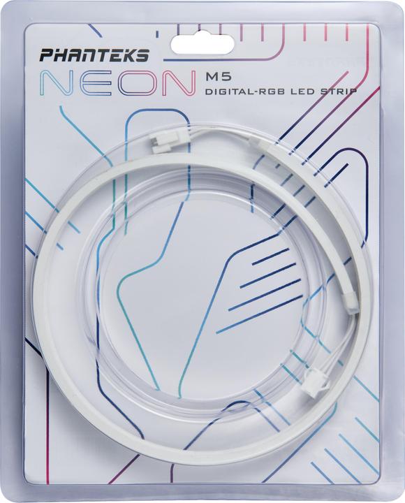 Phanteks Neon Digital RGB LED Strip - 55 cm, white (Multicoloured)