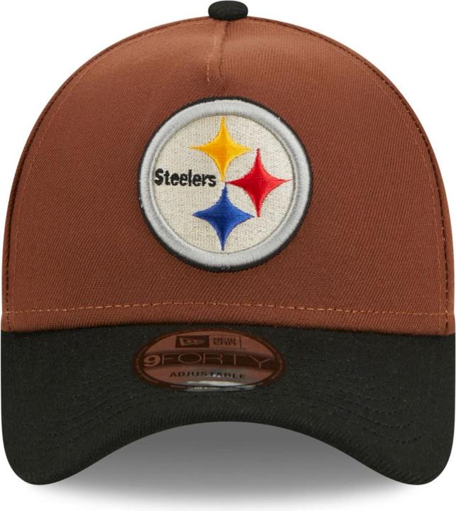 Actual product image New Era 9Forty Trucker Side Patch Pittsburgh Steelers