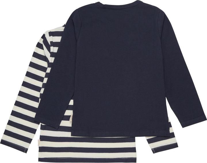 Produktbild Minymo Kid's Basic 34 -T-shirt L/S (2-pack) (110)
