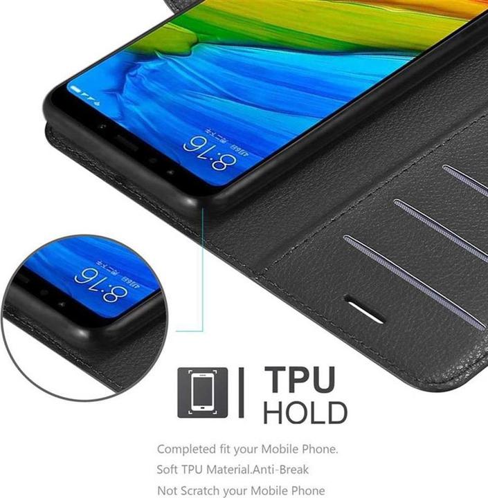 Image du produit Cadorabo Book avec fonction stand Cover (Xiaomi Redmi Note 5)