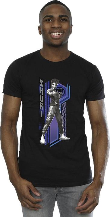 Actual product image Mens Black Panther Wakanda Forever Shuri Pose T-Shirt (3XL)