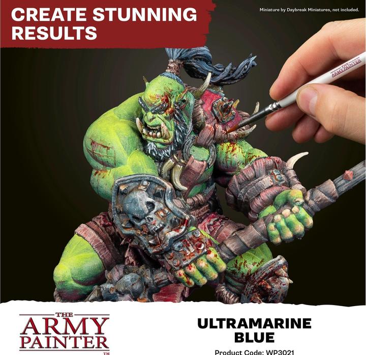 Actual product image The Army Painter Colour Warpaints Fanatic: Ultramarine Blue 18 ml