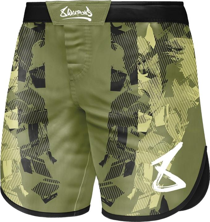 Actual product image 8Weapons 8 WEAPONS Fight Shorts, Hit 2.0, olive-black, M (M)