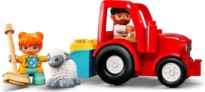 Actual product image LEGO Tractor and animal care (10950)