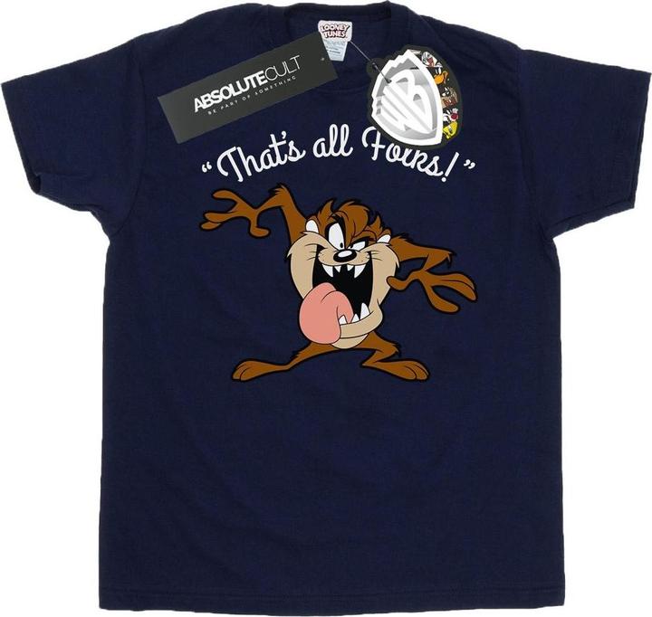 Immagine prodotto Looney Tunes Taz That's All Folks Maglietta Ragazzi (116)