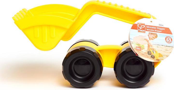 Actual product image Hape Monster excavator