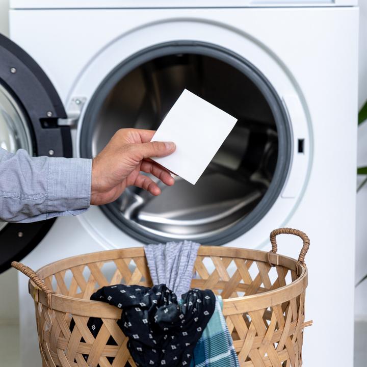 Actual product image Washo Wash Strips (60 Washing cycles, Washcloths)
