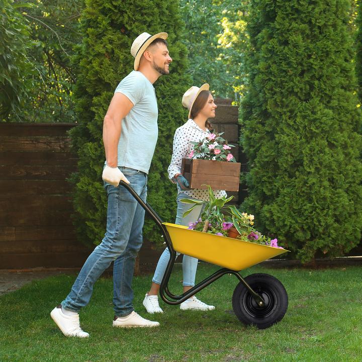 Actual product image Relaxdays 4.80 4. Wheelbarrow Wheel, Spare Tyre