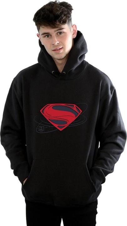 Image du produit - Sweat à capuche JUSTICE LEAGUE MOVIE SUPERMAN LOGO - Homme (S)