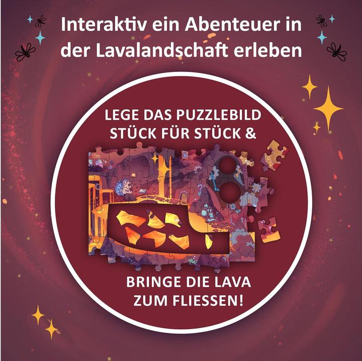 Productafbeelding Kosmos Adventure Puzzle: In den Tiefen des Vulkans (258 onderdelen)