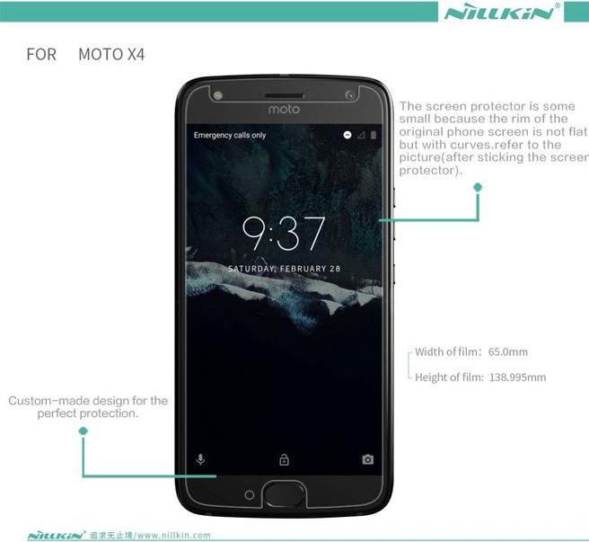 Immagine prodotto Nillkin Serie opaca (1 Pezzo/i, Motorola Moto X4)