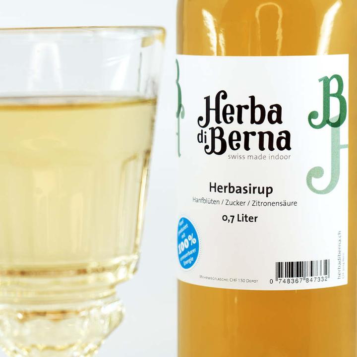 Produktbild Herba di Berna Herbasirup in der Flasche 7dl
