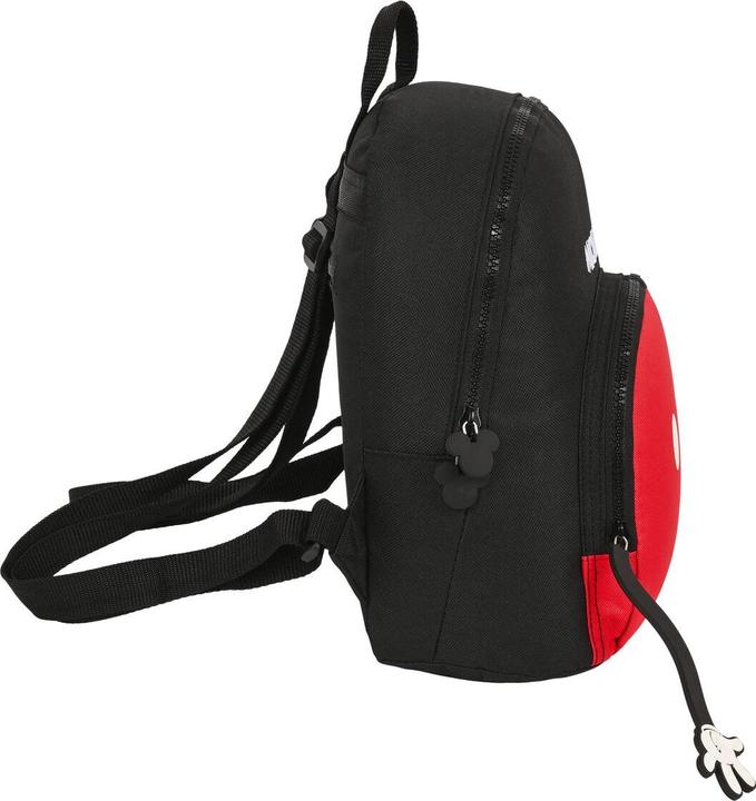 Produktbild Mickey Mouse Club House Lässiger Rucksack Mickey mood Rot Schwarz 13 L
