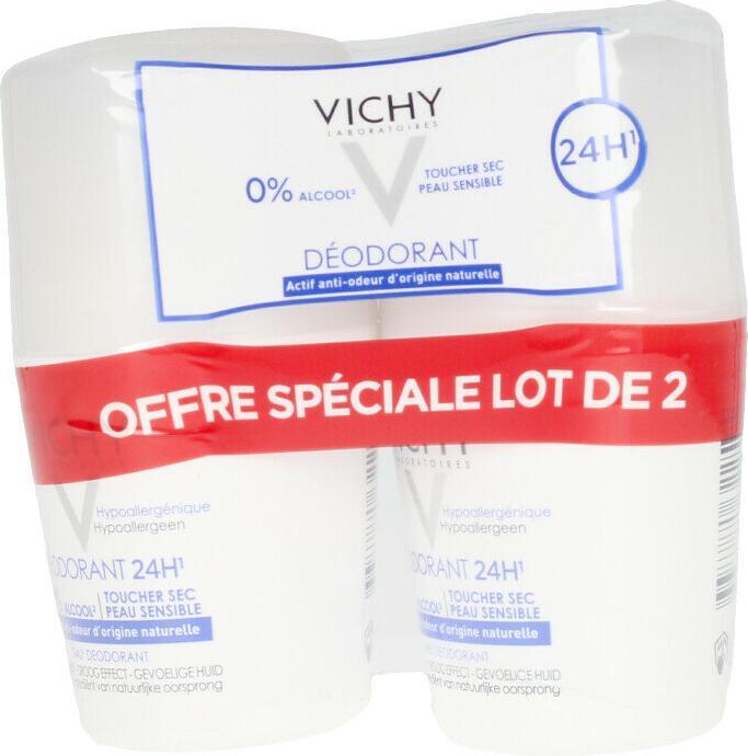 Actual product image Vichy Set of 2 deodorants - 2 x 50 ml (Roll-on, 100 ml)
