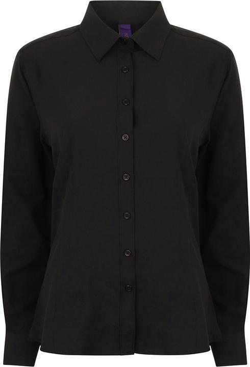 Produktbild Henbury Bluse Arbeitshemd Arbeitsbluse langärmlig antibakteriell (3XL)