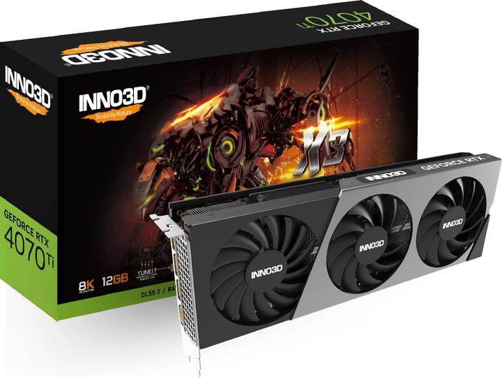 Produktbild Inno3D GeForce RTX 4070 Ti X3 (12 GB)