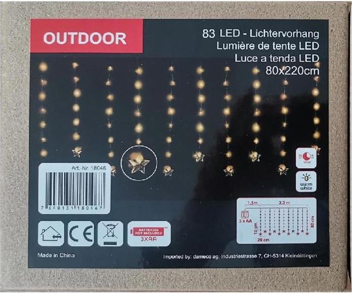 Produktbild GuGus LED Lichtervorhang (2.20 m)