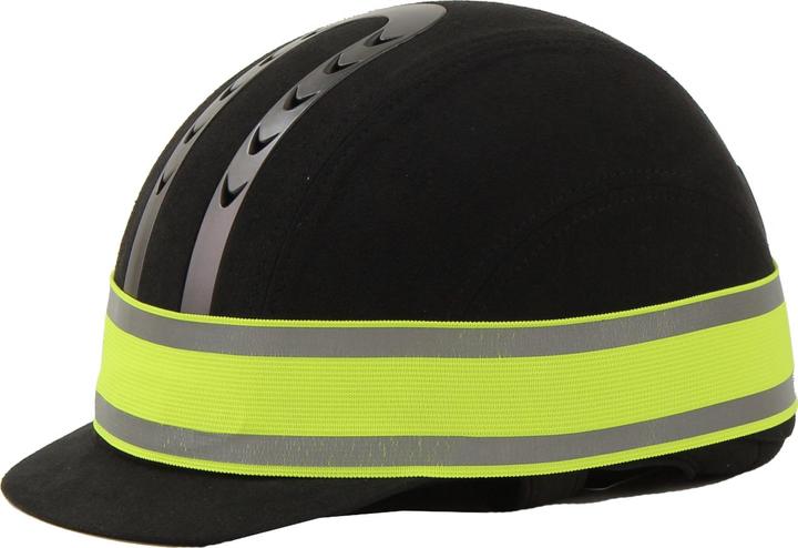 Actual product image Horka Fluorescent and reflective strap-on helmet (One size)