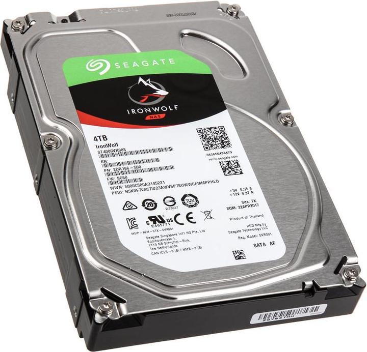 Immagine prodotto Seagate IronWolf (4 TB, 3.5", CMR)