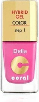 Immagine prodotto Delia Cosmetics Cosmetics Coral Hybrid Gel Smalto per unghie n. 22 Landryn Pink 11ml