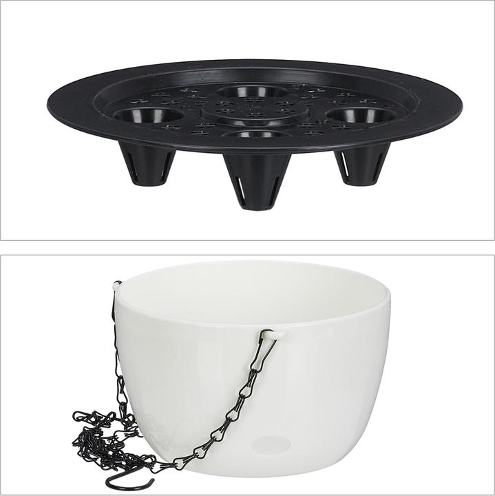 Actual product image Relaxdays 2x hanging basket (20.50 cm)