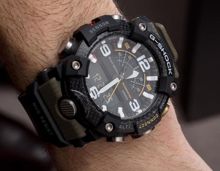 Produktbild G-Shock GG-B100-1A3ER (Sportuhr, Digitaluhr, Analoguhr, Hybrid Uhr, 55.40 mm)