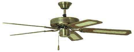 Immagine prodotto Deko Ventilatore da soffitto Paloma Plus con cavo a strappo 132 cm