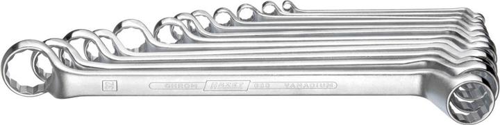 Produktbild HAZET Doppel-Ringschlüssel Satz 630/12 ∙ Aussen Doppel-Sechskant Profil ∙ 6 x 7 - 27 x 32 ∙ Anzahl W… (32 mm, 18 mm, 11 mm, 12 mm, 20 mm, 19 mm, 27 mm, 15 mm, 13 mm, 25 mm, 6 mm, 21 mm, 7 mm, 14 mm, 29 mm, 8 mm, 10  mm, 30 mm, 23 mm, 26 mm, 22 mm, 17 mm, 28 mm, 9 mm, 16 mm, 24 mm, 31 mm)