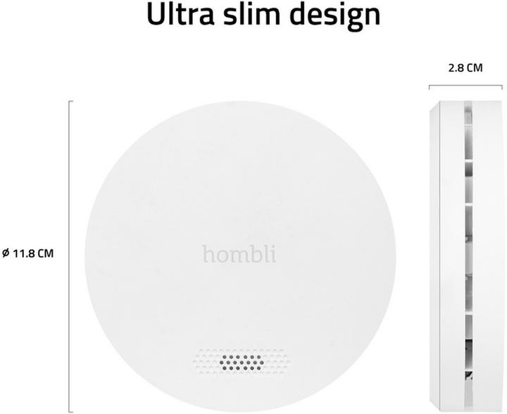 Image du produit Hombli Détecteur de fumée intelligent