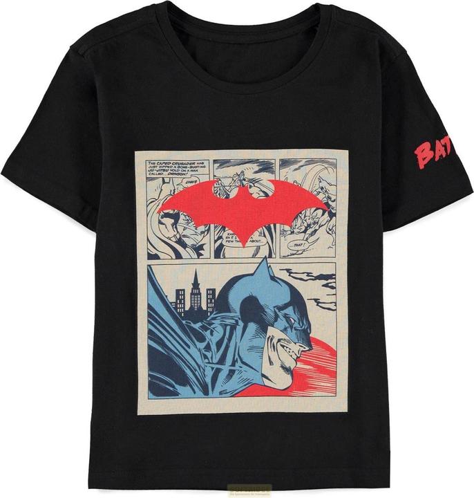Batman Core Jongens Oversized T-shirt met korte mouwen (122)