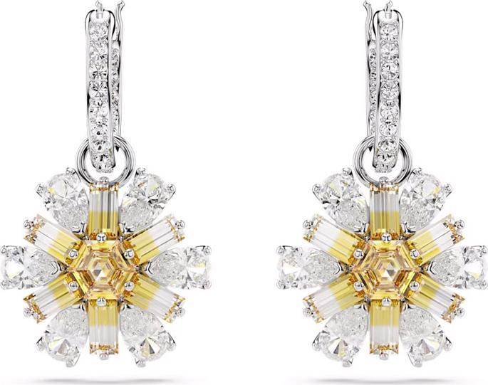 Produktbild Swarovski Idyllia Drop Ohrhänger Blume Gelb (Swarovski Metall)