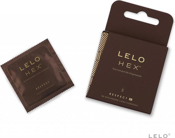 Produktbild LELO HEX Condoms Respect XL (3 Stk.)