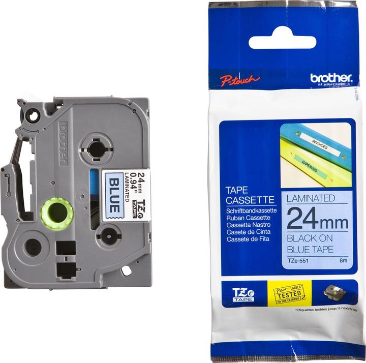 Produktbild Brother Tze-551 (2.40 cm, Grau)