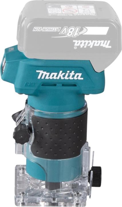 Produktbild Makita DRT 52 ZJ Akku Kantenfräse 18 V 6 mm Brushless + Makpac - ohne Akku, ohne Ladegerät