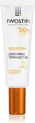 Actual product image Iwostin Folecrin BB SPF50+ 30 ml cream (Suntan cream, SPF 50+, 30 ml)