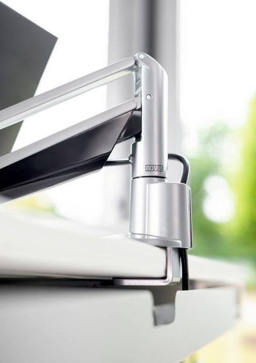 Actual product image Novus Monitor support arm Clu 2 2 - 7 kg silver Tischbef. (Table)