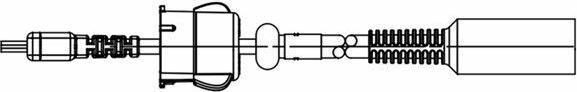 Produktbild Zebra P1031365-052 Druckerkabel Schwarz, Gelb