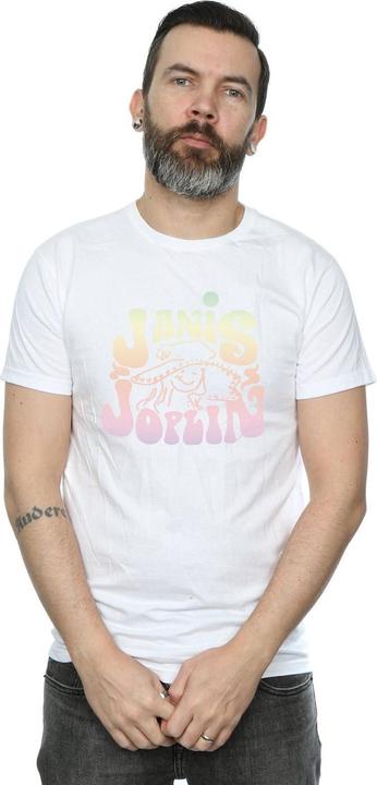 Image du produit Janis Joplin - T-shirt PASTEL LOGO - Homme (S)
