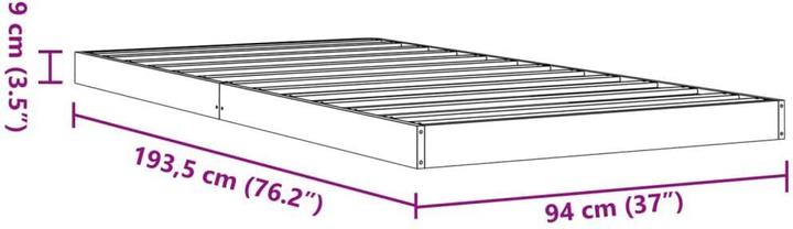 Produktbild VidaXL Kirtorf (90 x 190 cm)